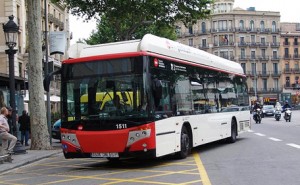 Автобусы в Барселоне