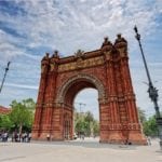 Триумфальная арка барселона