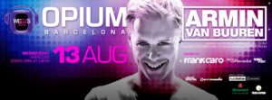 Armin van Buuren в Опиум Мар Барселона